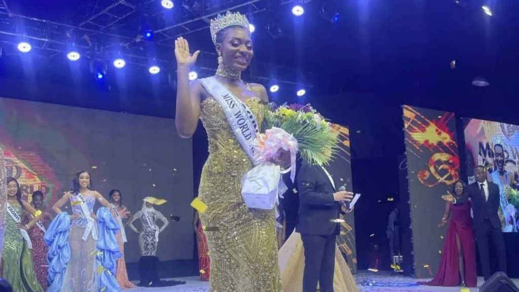 Joy Mojisola now Miss World Nigeria 2025
